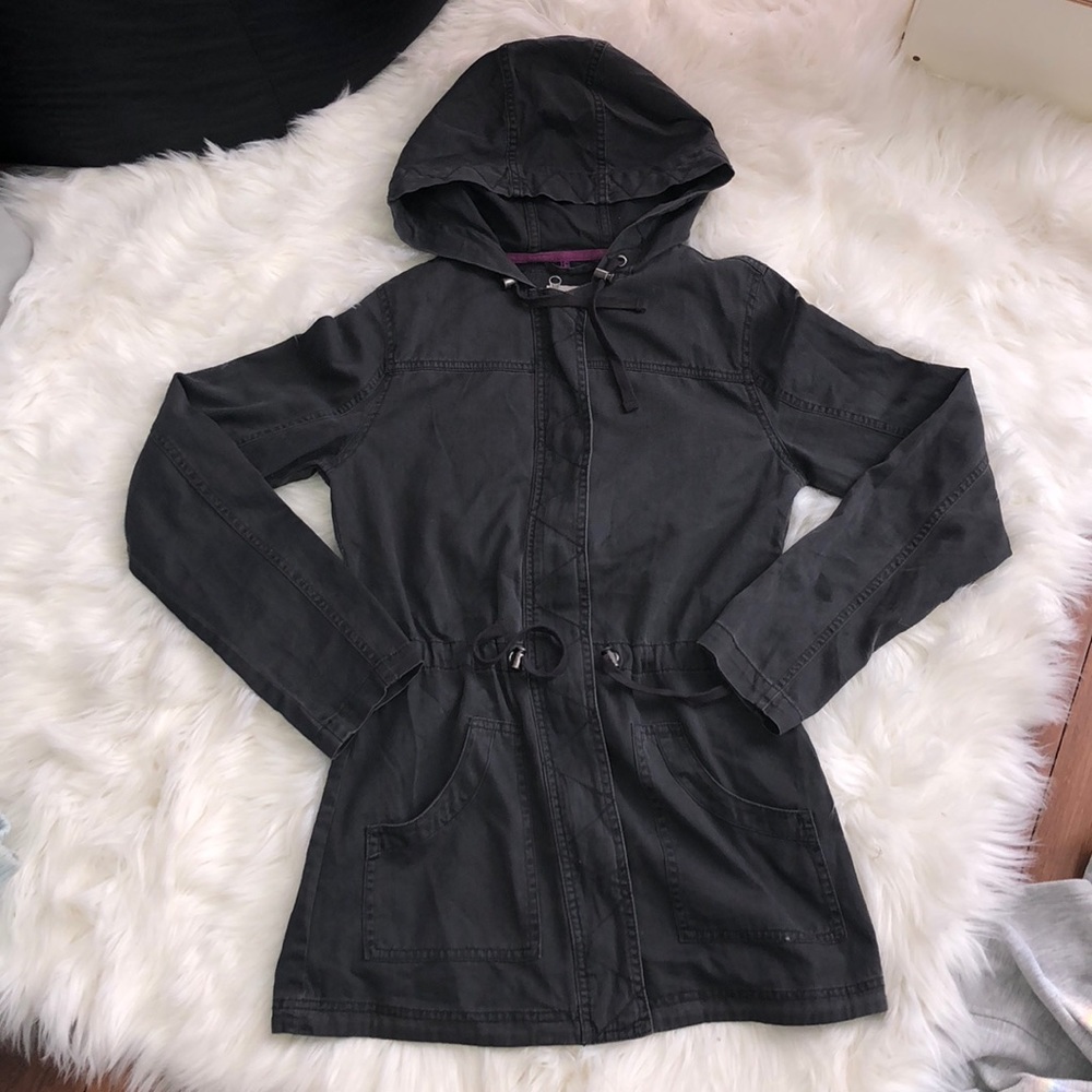Full Zip Denim Like Jacket